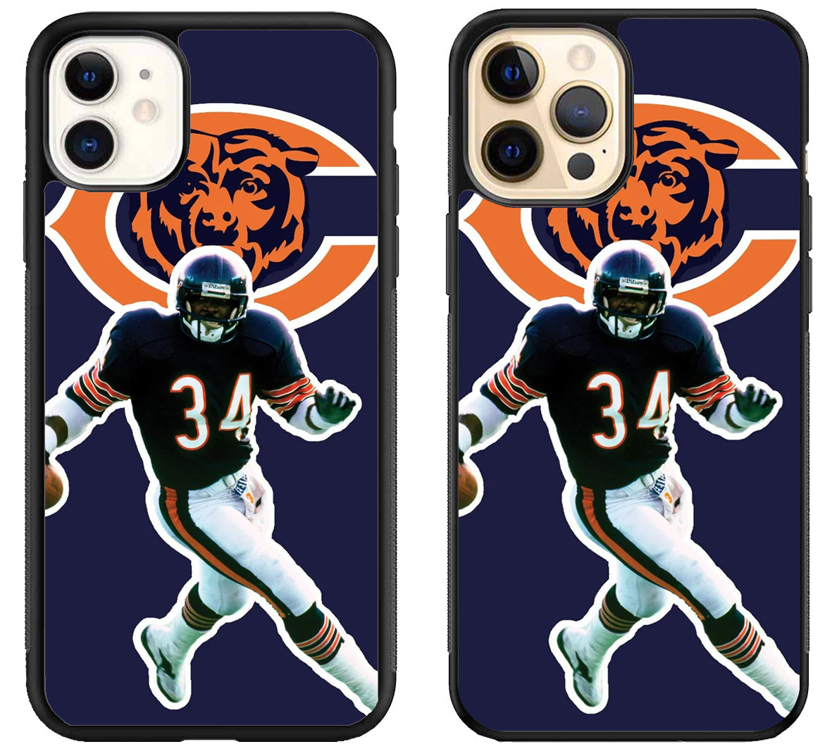 Walter Payton Chicago Bears iPhone 12 | 12 Mini | 12 Pro | 12 Pro Max Case