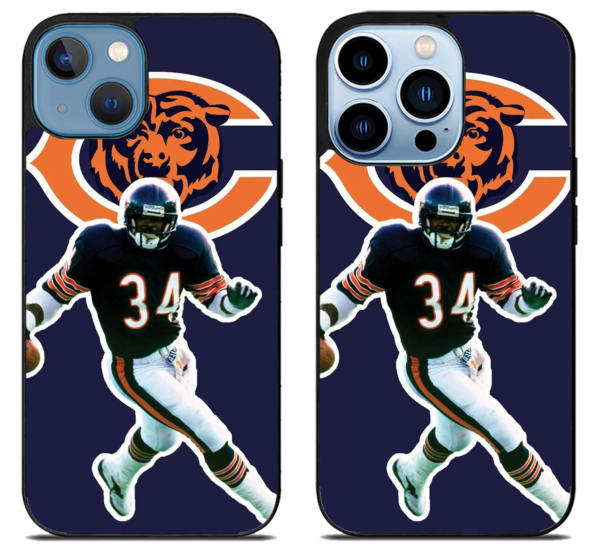 Walter Payton Chicago Bears iPhone 13 | 13 Mini | 13 Pro | 13 Pro Max Case