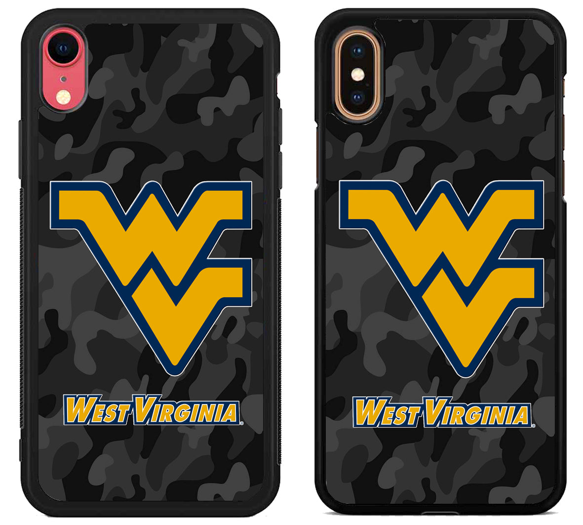 West Virginia Mountaineers Camo iPhone X | Xs | Xr | Xs Max Case