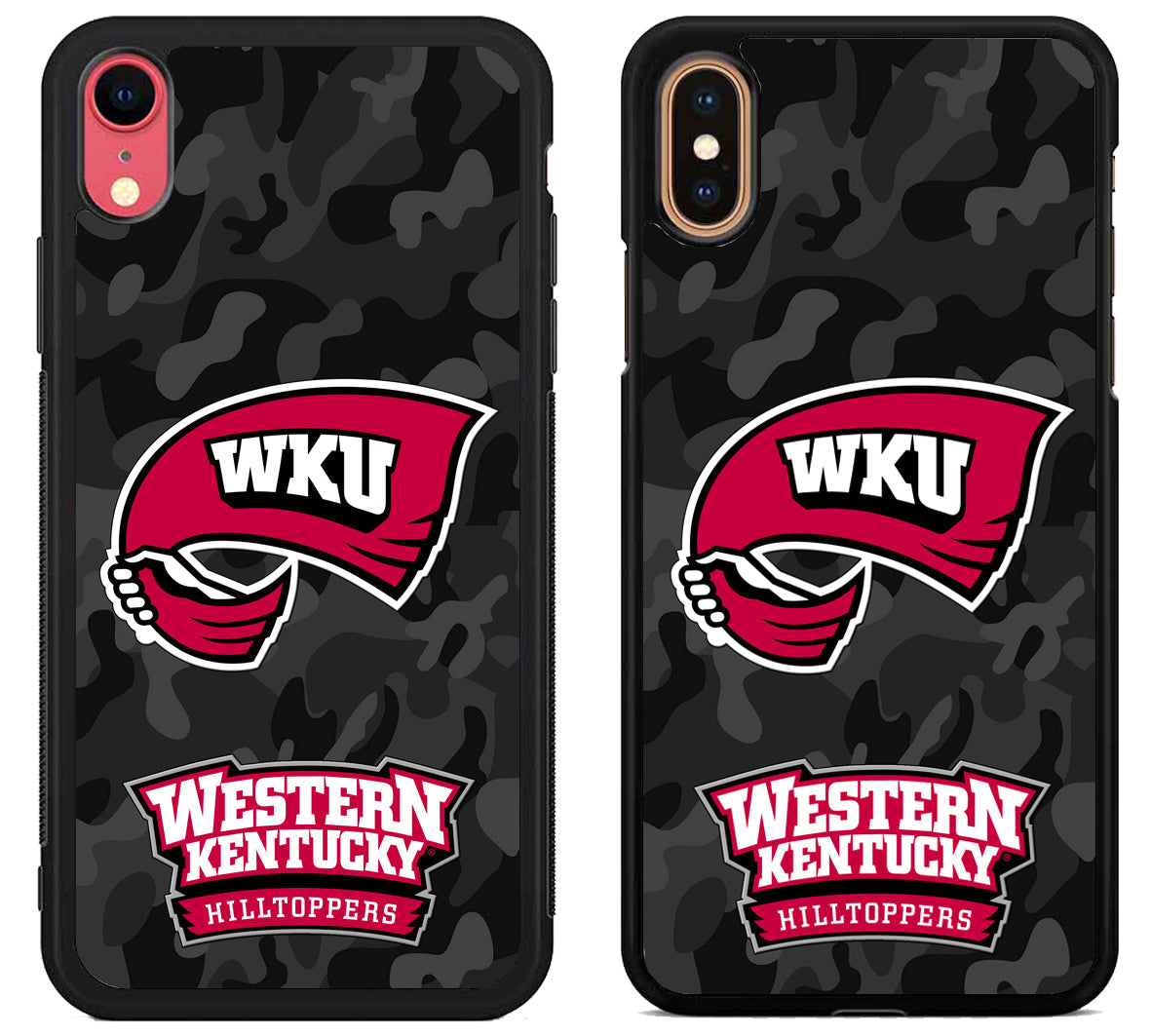 Western Kentucky Hilltoppers Camo iPhone X | Xs | Xr | Xs Max Case