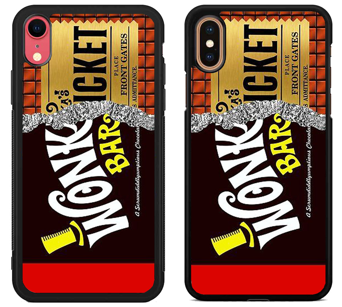 Willy Wonka Bar Ticket iPhone X | Xs | Xr | Xs Max Case