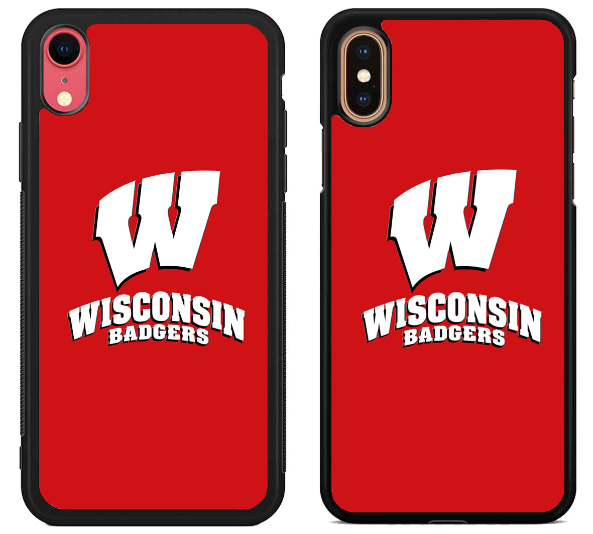 Wisconsin Badgers Red iPhone X | Xs | Xr | Xs Max Case