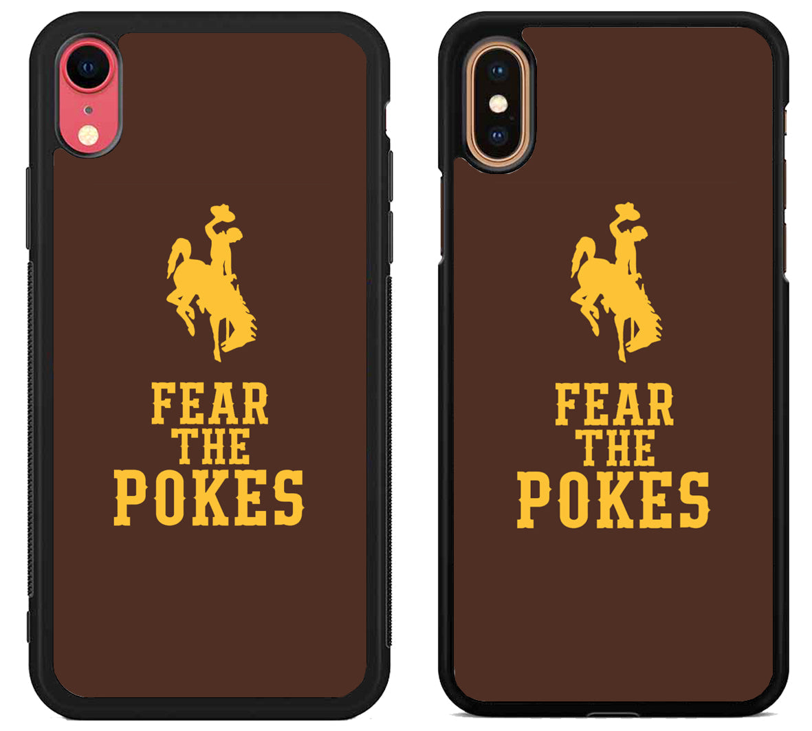 Wyoming Cowboys Fear The Pokes iPhone X | Xs | Xr | Xs Max Case