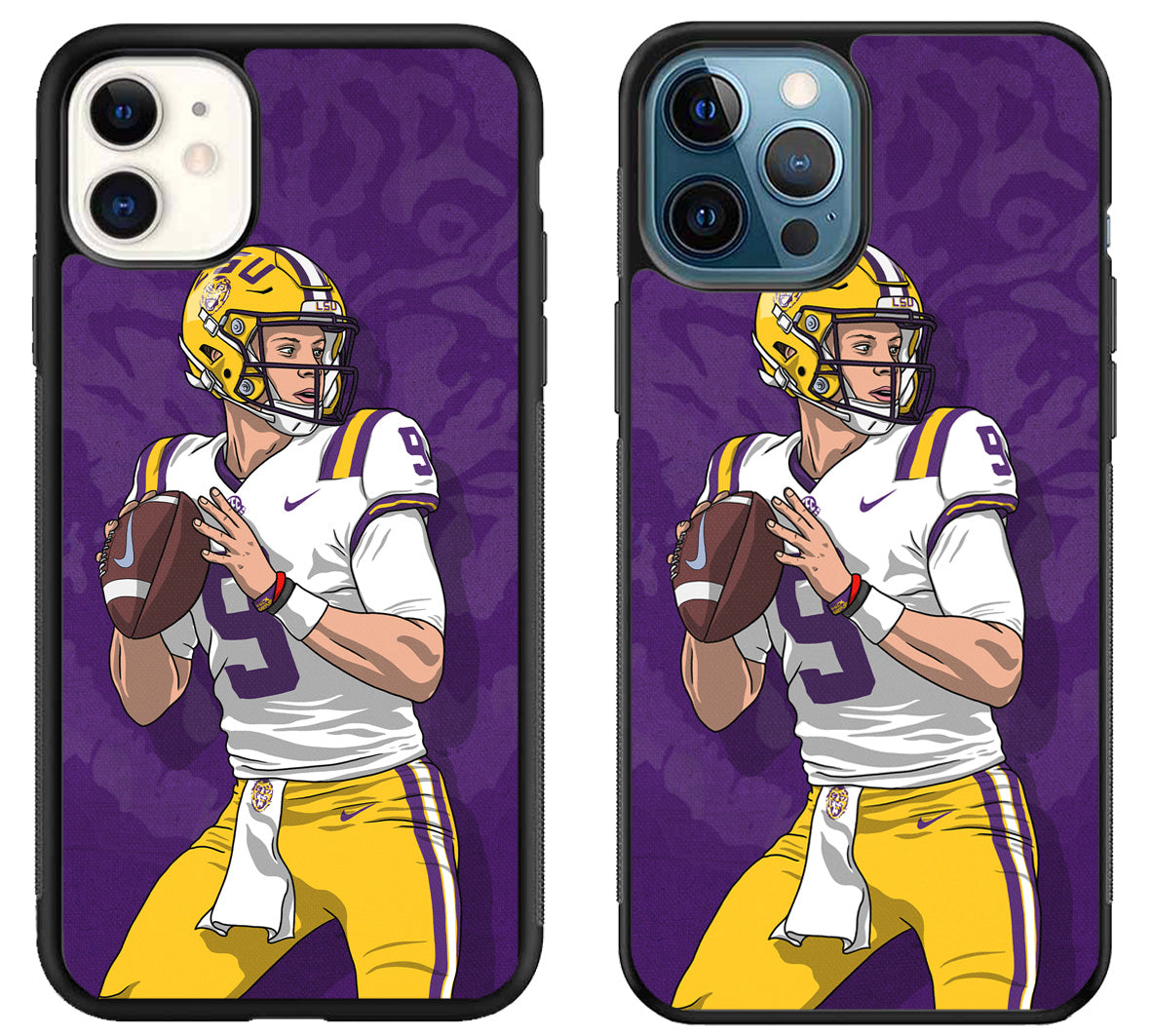 Joe burrow LSU Artwork iPhone 11 | 11 Pro | 11 Pro Max Case