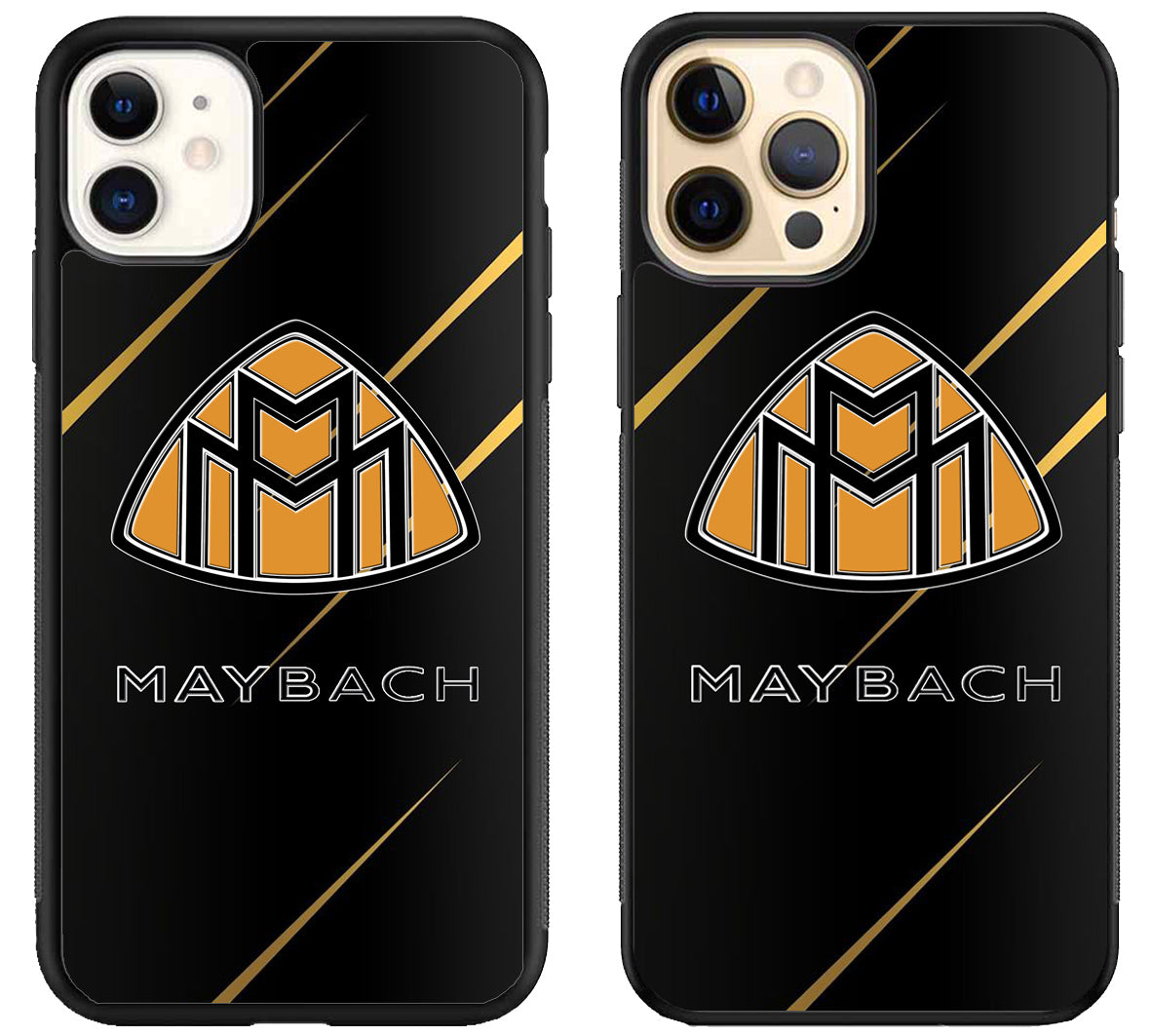 Maybach Black Metallic iPhone 12 | 12 Mini | 12 Pro | 12 Pro Max Case