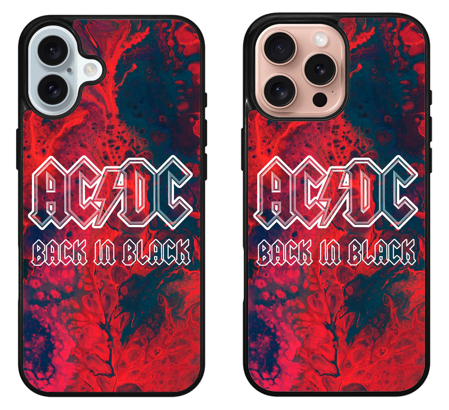 ACDC Black in Black iPhone 16 | 16 Plus | 16 Pro | 16 Pro Max Case