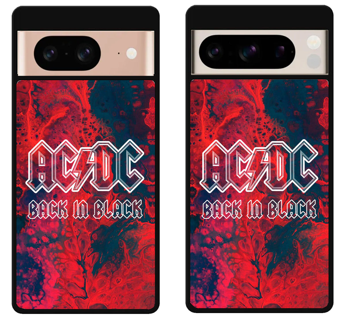 ACDC Black in Black Google Pixel 8 | 8 Pro Case