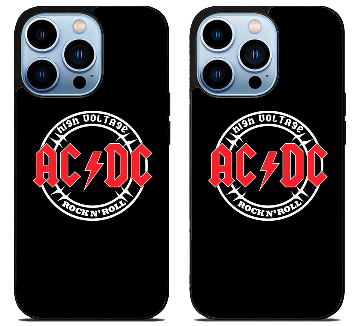ACDC Voltage Black iPhone 15 Pro | iPhone 15 Pro Max Case