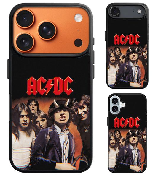 ACDC Wallpaper iPhone Air | iPhone 17 | 17 Pro | 17 Pro Max Case