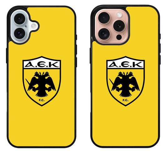 AEK Athens FC iPhone 16 | 16 Plus | 16 Pro | 16 Pro Max Case