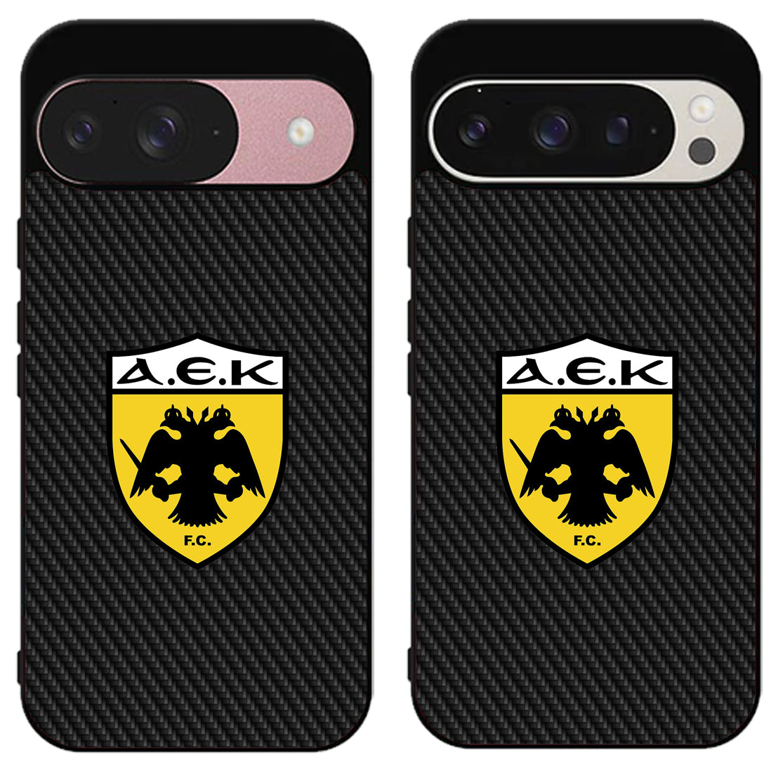 AEK Athens FC Carbon Google Pixel 9 | 9 Pro | 9 Pro XL Case