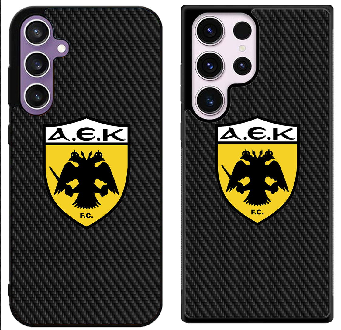AEK Athens FC Carbon Samsung Galaxy S24 | S24+ | S24 Ultra Case