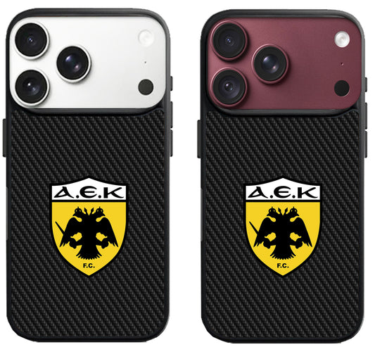 AEK Athens FC Carbon iPhone 18 Pro | 18 Pro Max Case