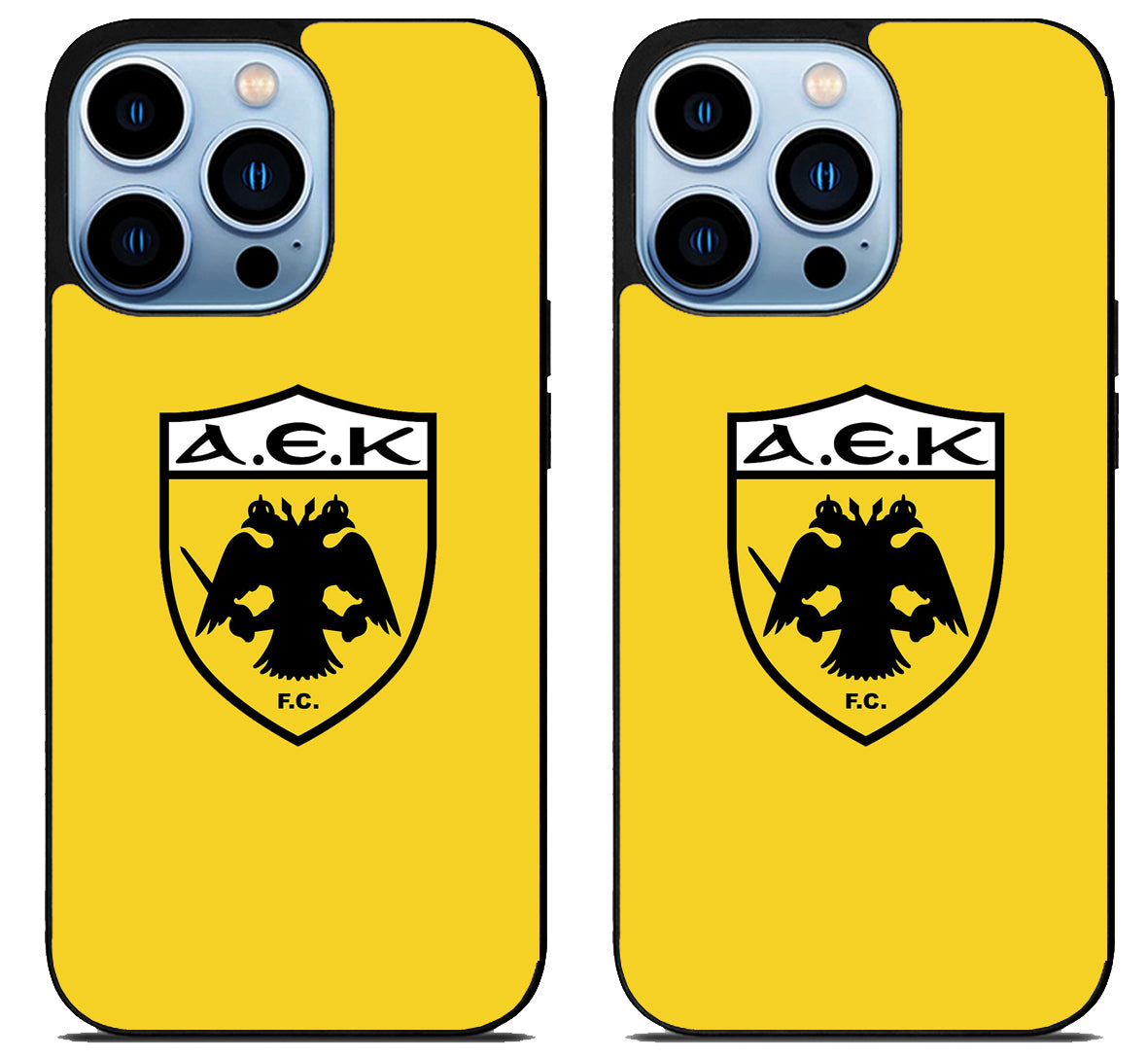 AEK Athens FC Logo iPhone 15 Pro | iPhone 15 Pro Max Case