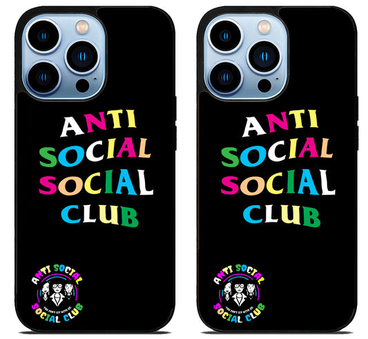 ASSC Anti Social Club Logo iPhone 15 Pro | iPhone 15 Pro Max Case