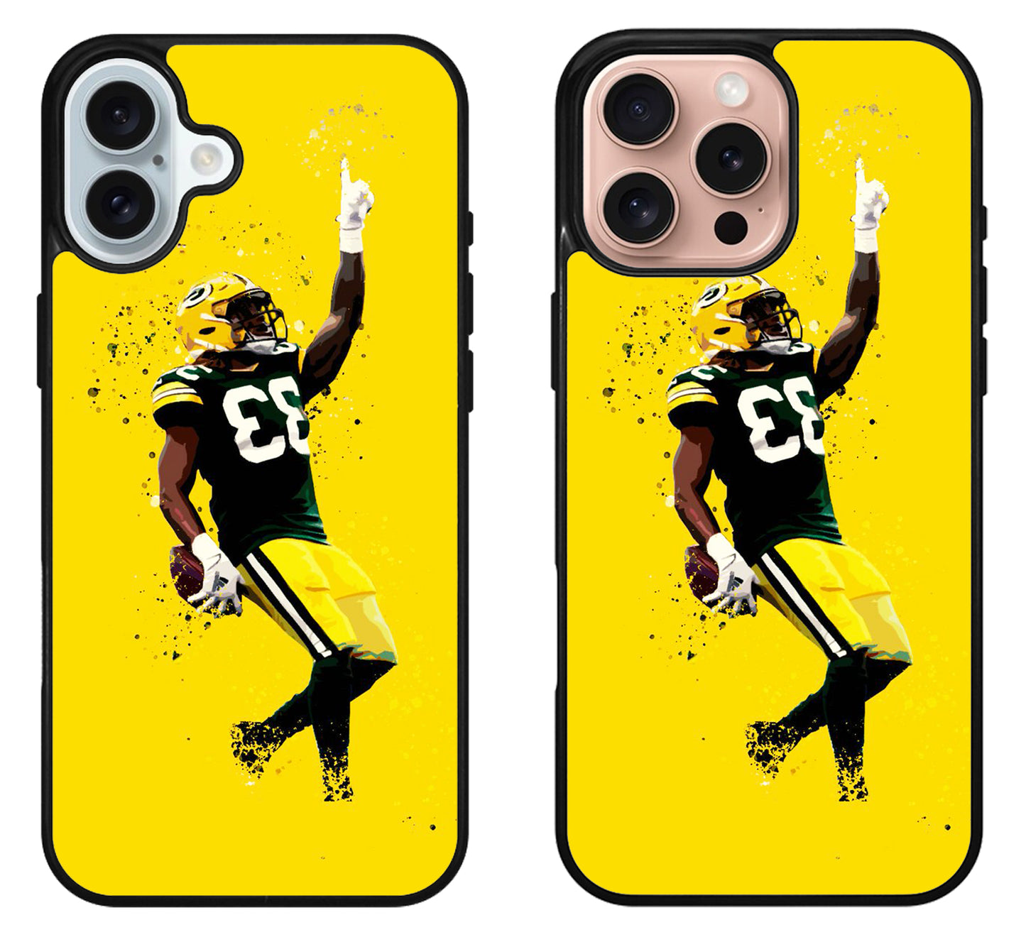 Aaron Jones Green Bay Packers Cool iPhone 16 | 16 Plus | 16 Pro | 16 Pro Max Case