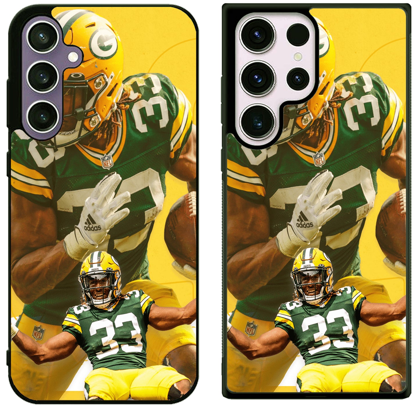 Aaron Jones Green Bay Packers Style Samsung Galaxy S25 | S25+ | S25 Ultra Case