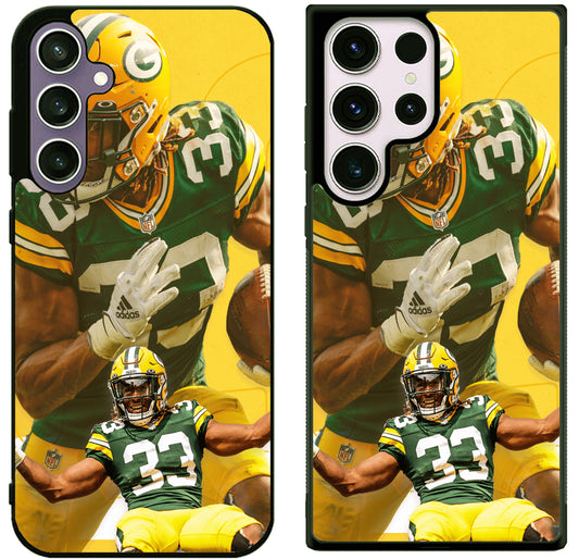 Aaron Jones Green Bay Packers Style Samsung Galaxy S25 | S25+ | S25 Ultra Case