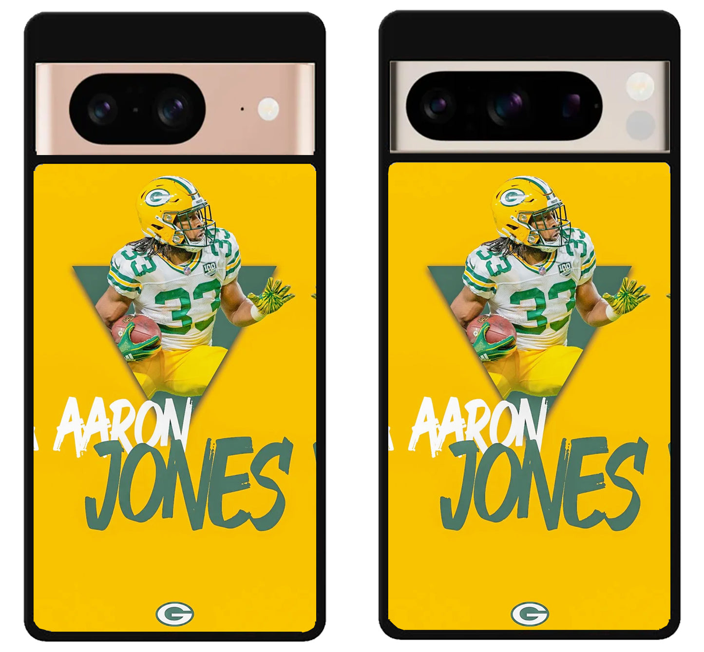 Aaron Jones Green Bay Packers Cover Google Pixel 8 | 8 Pro Case