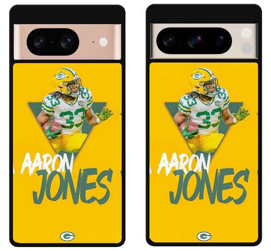 Aaron Jones Green Bay Packers Cover Google Pixel 8 | 8 Pro Case