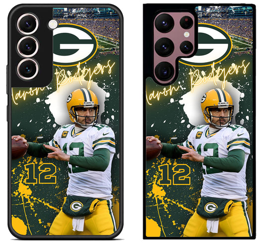 Aaron Rodgers Green Bay Packers Samsung S22 | S22+ | S22 Ultra Case