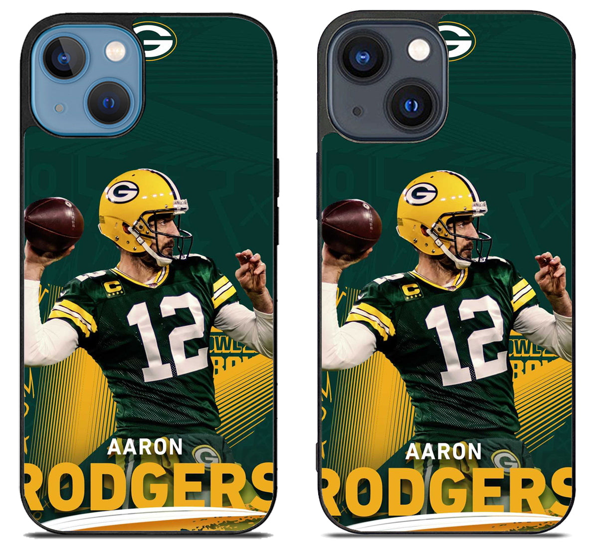 Aaron Rodgers Green Bay Packers Cover iPhone 15 | iPhone 15 Plus Case
