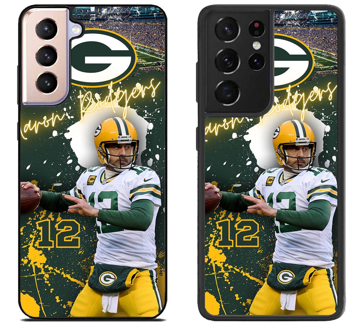 Aaron Rodgers Green Bay Packers Cover Samsung Galaxy S21 | S21 FE | S21+ | S21 Ultra Case