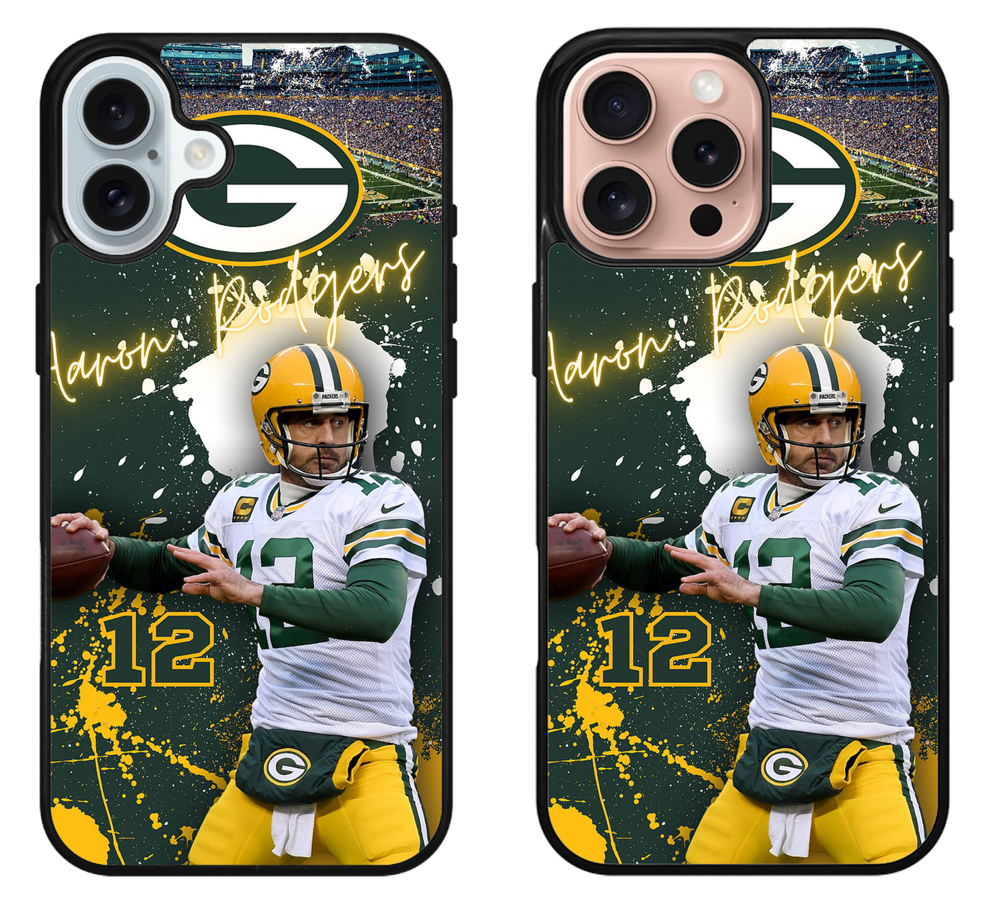 Aaron Rodgers Green Bay Packers Wallpaper iPhone 16 | 16 Plus | 16 Pro | 16 Pro Max Case