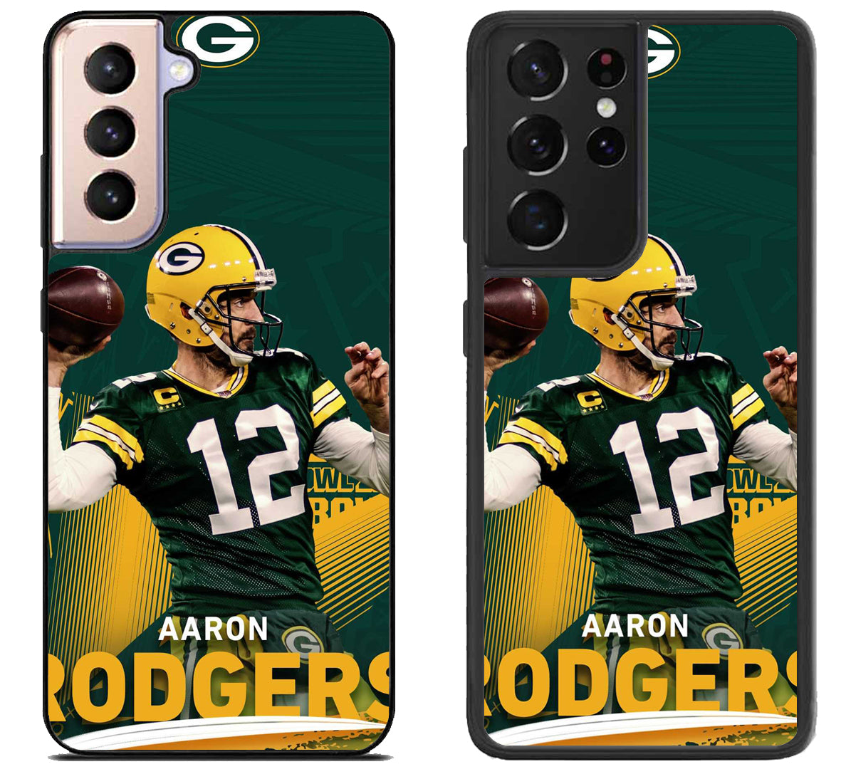 Aaron Rodgers Green Bay Packers Samsung Galaxy S21 | S21 FE | S21+ | S21 Ultra Case