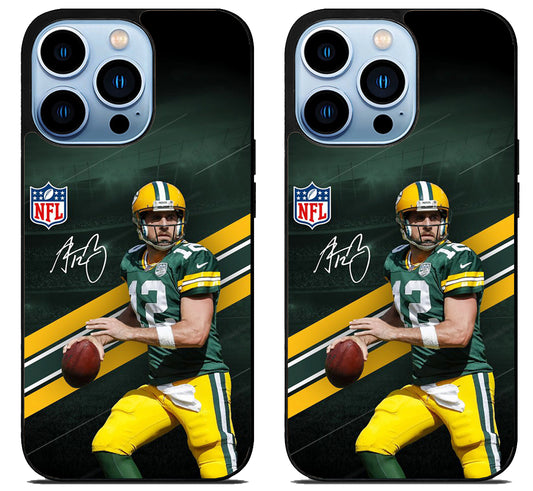 Aaron Rodgers Greenbay Packers NFL iPhone 15 Pro | iPhone 15 Pro Max Case