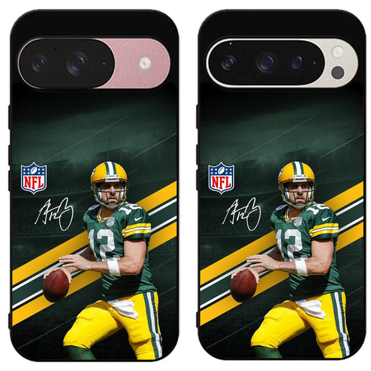 Aaron Rodgers Greenbay Wallpaper Google Pixel 9 | 9 Pro | 9 Pro XL Case