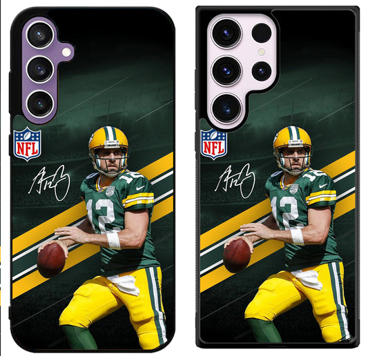 Aaron Rodgers Green Bay Packers Samsung Galaxy S24 | S24+ | S24 Ultra Case