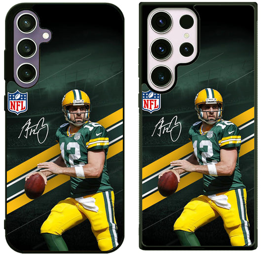 Aaron Rodgers Greenbay Packers Samsung Galaxy S25 | S25+ | S25 Ultra Case