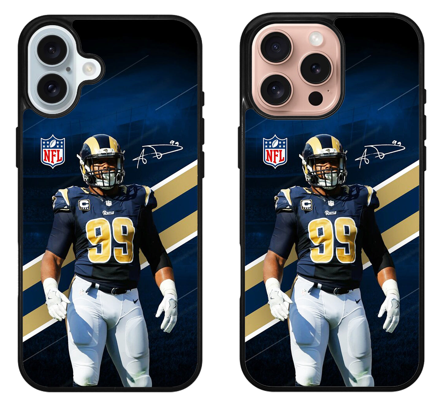 Aaron donald NFL LA Rams iPhone 16 | 16 Plus | 16 Pro | 16 Pro Max Case