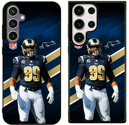Aaron donald NFL Rams Samsung Galaxy S25 | S25+ | S25 Ultra Case