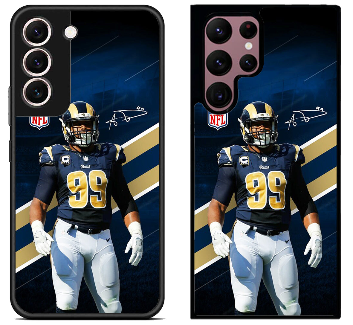 Aaron donald NFL Rams Samsung S22 | S22+ | S22 Ultra Case