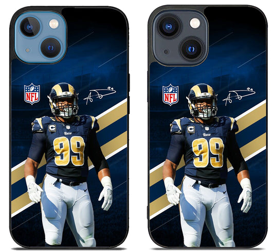 Aaron donald NFL Rams iPhone 15 | iPhone 15 Plus Case