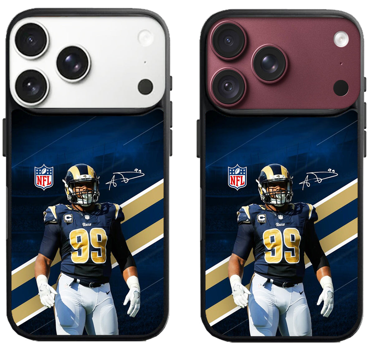 Aaron donald NFL Rams iPhone 18 Pro | 18 Pro Max Case