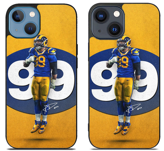 Aaron donald Rams Signature iPhone 15 | iPhone 15 Plus Case