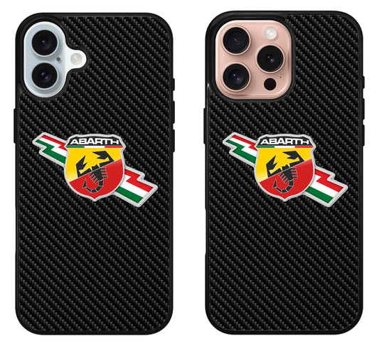 Abarth Carbon iPhone 16 | 16 Plus | 16 Pro | 16 Pro Max Case