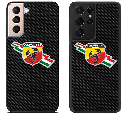 Abarth Carbon Samsung Galaxy S21 | S21 FE | S21+ | S21 Ultra Case