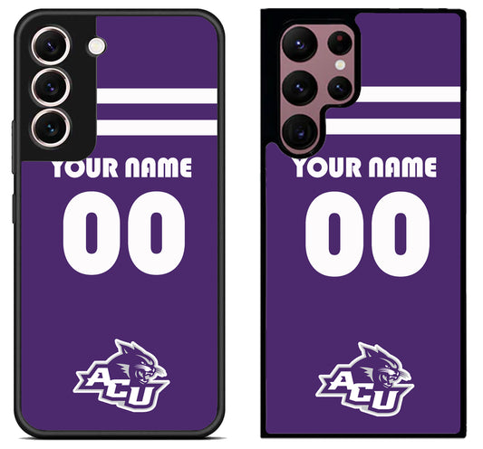 Custom Personalized Abilene Christian Wildcats Samsung Galaxy S22 | S22+ | S22 Ultra Case