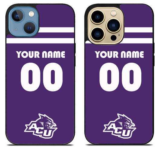 Custom Personalized Abilene Christian Wildcats iPhone 14 | 14 Plus | 14 Pro | 14 Pro Max Case