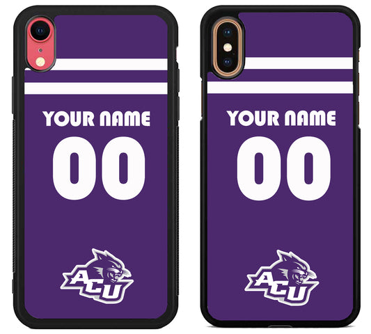 Custom Personalized Abilene Christian Wildcats iPhone X | Xs | Xr | Xs Max Case