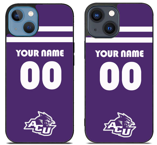 Custom Personalized Abilene Christian Wildcats iPhone 15 | iPhone 15 Plus Case