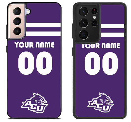 Custom Personalized Abilene Christian Wildcats Samsung Galaxy S21 | S21 FE | S21+ | S21 Ultra Case