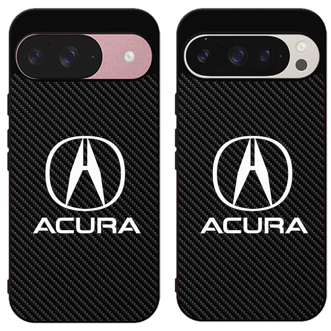 Acura Black Carbon Google Pixel 9 | 9 Pro | 9 Pro XL Case