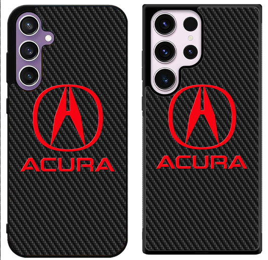 Acura Red Carbon Samsung Galaxy S24 | S24+ | S24 Ultra Case