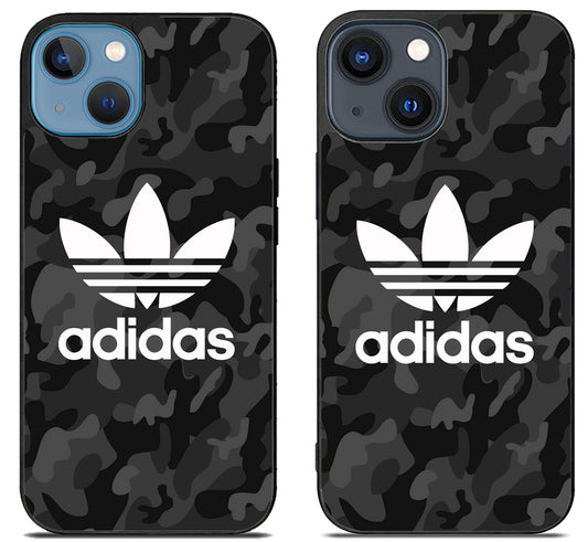 Adidas Black Camo iPhone 15 | iPhone 15 Plus Case