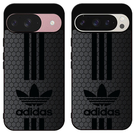 Adidas Black Stripe Google Pixel 9 | 9 Pro | 9 Pro XL Case